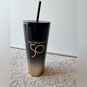 Disney Black and Gold Celebration Tumbler